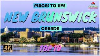 New Brunswick Canada ᐈ Places to Live  Move to New Brunswick  Life in New Brunswick ️ 4K