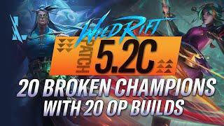 20 BROKEN CHAMPIONS AND 20 OP BUILDS FIEND QUELLER WILD RIFT EVENT  RiftGuides  WildRift