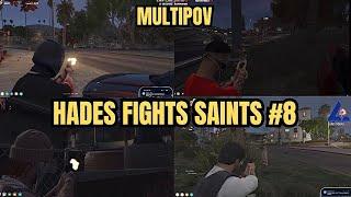 Hades Fights Saints Near Pillbox 6v6... Multipov  Nopixel 4.0 GTA RP