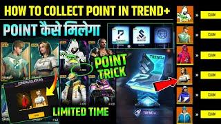 How To Collect Point in Trend+ Event Get Trend+ Potential BundleFree Fire New Event FF New Event