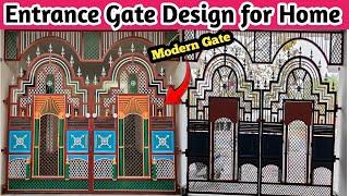 Entrance Gate Design for Home  Front Main gate design  Modern Main gate design