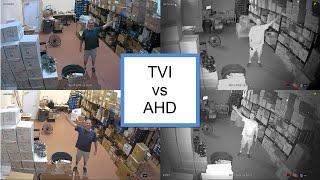 TVI vs AHD 1080p HD Security Camera Comparison