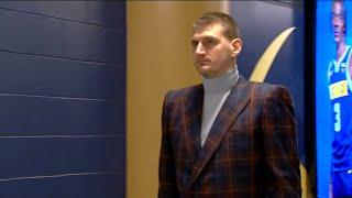 Wearing a suit means businessJokic on dressing up for games