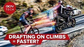 How Much Faster Is Drafting On A Climb?