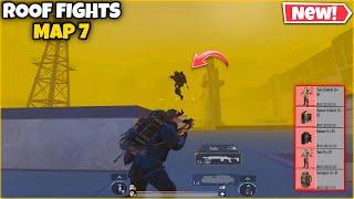 Metro Royale Roof Fights With Enemies in Map 7  PUBG METRO ROYALE CHAPTER 21