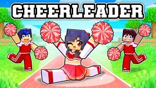 Playing as a CHEERLEADER In Minecraft