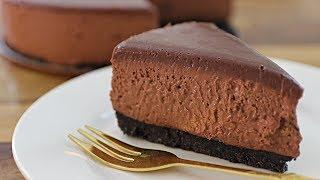 No-Bake Chocolate Cheesecake Recipe Without Gelatin