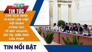 CHỦ TỊCH UBND TPHCM PHAN VĂN MÃI LÀM VIỆC VỚI ĐOÀN CÔNG TÁC VỀ QUY HOẠCH ĐÔ THỊ KIẾN TRÚC CỦA PHÁP