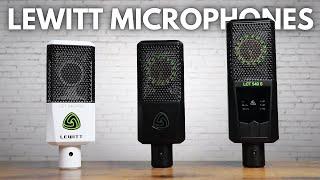 Lewitt Microphones are GREAT VALUE  Lewitt LCT 240 Pro Lewitt LCT 440 Pure & Lewitt LCT 540 S