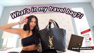 WHATS IN MY TRAVEL BAG? Carry On + Travel Essentials