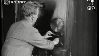 TECHNOLOGY Television John Logie Baird demonstrates Television 1928