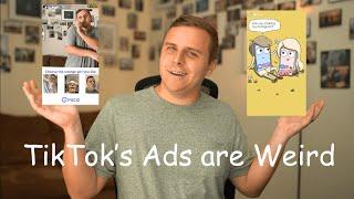 Exploring Tiktoks Weird Advertisements