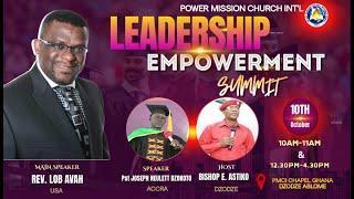 LEADERSHIP EMPOWERMENT SUMMIT  SOMMET SUR LAUTOMATISATION DES DIRIGEANTS PART 1