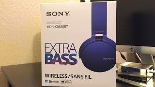 Sony MDR-XB650BT Bluetooth Headphones Review