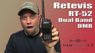 Retevis RT52 Dual Band DMR Radio