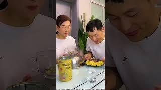 Funny Husband and Wife Yummy Food Eating Challenge 