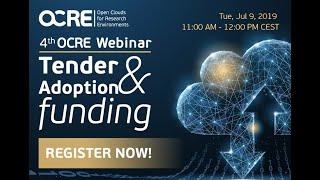 OCRE Tender and Adoption Funding Webinar