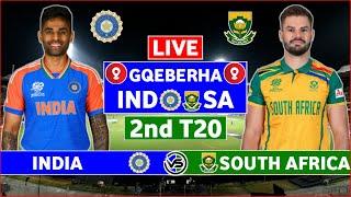 South Africa vs India 2nd T20 Live Scores  SA vs IND 2nd T20 Live Scores & Commentary  2nd Innings