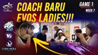 PENGEN BANGET JUARA EVOS LADIES PAKE COACH BARU DI WSL INVITATIONAL WEEK 7