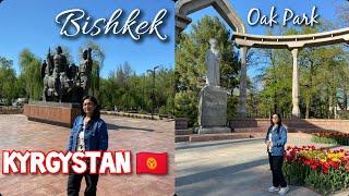 Ala too Square Oak Park State of History Meseum Vladimir Lenin Statue Bishkek Kyrgyzstan 