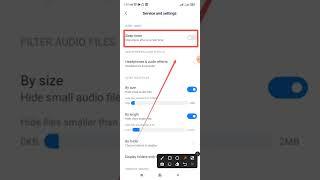 How to music sleep timer mode enable on Xiaomi Redmi phone