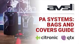 PA Bags and Covers Overview