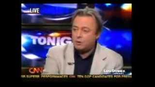 Christopher Hitchens - On Lou Dobbs discussing god is not great