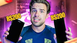 COMPREI UM CELULAR DE 200 REAIS NO ALIEXPRESS XIAOMI REDMI 7