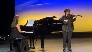 Sonata 6 op 3 Paganini - Valeria Esposito at Teatro Bozar Bruxelles