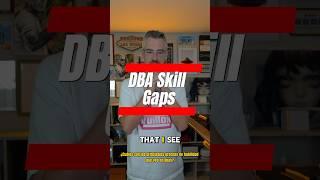 DBA Skill Gaps