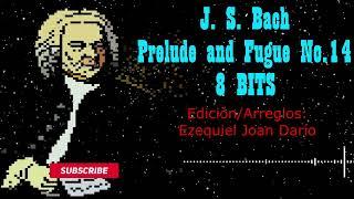 Bach Prelude and Fugue No. 14 in F# minor BWV 859 IN 8 BITS