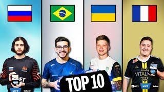 TOP 10 CSGO PRO PLAYERS MOST RECOGNIZABLE IN THEIR COUNTRY PART 1