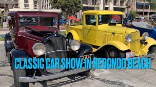 Part 2 Hotrod and Vintage Car Show in Redondo Beach June 28 2024