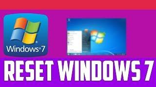 How to Reset Windows 7 PCLaptops Without Disc  Tricknology