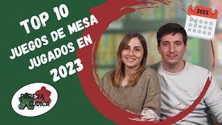 ⭐TOP 10 JUEGOS de MESA jugados en 2023⭐ - Los mejores juegos de mesa de nuestra ludoteca