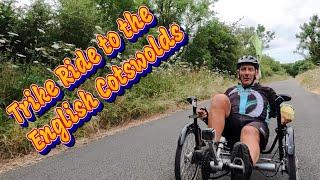 Recumbent Trike ride to the Cotswolds. Wiltshire Man