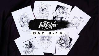 Inktober 2018  Days 8 - 14