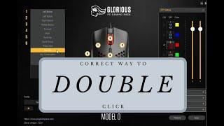 Glorious Model O How to Double Click MACRO