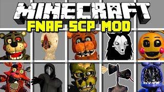 Minecraft SCP FNAF MOD  SCP & FIVE NIGHTS AT FREDDYS Minecraft Addon