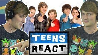 TheOdd1sOut реагирует на Teens React на TheOdd1sOut а реакция   на русском  озвучка  перевод