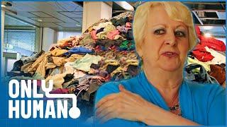 Woman Called Mrs. Bling Refuses To Tidy Her Clothes  Hoarders SOS  Only Human