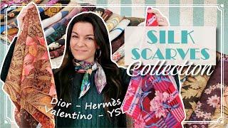 Silk Scarves Collection  HIGH END BRANDS  Preloved and Vintage