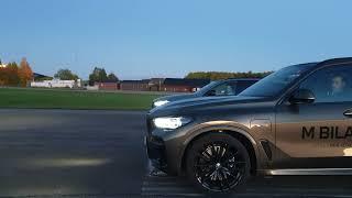 2022 BMW X5 xDrive45e 394hp vs 2022 Volvo XC90 T8 Recharge 455hp  Drag Race  4K