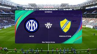 Inter vs Pergolettese 22072024 Club Friendlies PES 2021