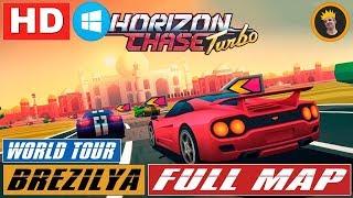 HORİZON CHASE TURBO DÜNYA TURU BREZİLYA FULL GAMEPLAY HORİZON CHASE TURBO WORLD TOUR BRESIL