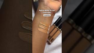 Nykaa Matte To Last Concealer Swatches
