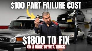 $100 Part Failure Cost $1800 To Fix On a Rare Toyota Truck
