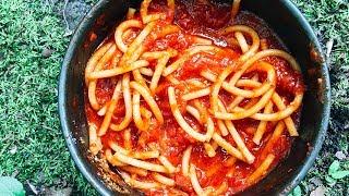 Spaghetti  Backpack Camp Meal Recipe