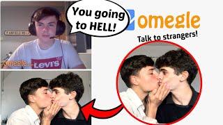 GAYS KISS ON OMEGLE Anti-LGBT