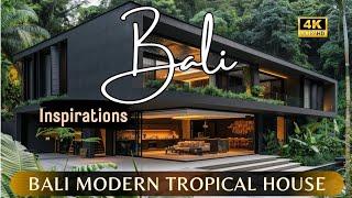 Captivating Bali Inspirations Modern Tropical House Architecture and Interior Elegance